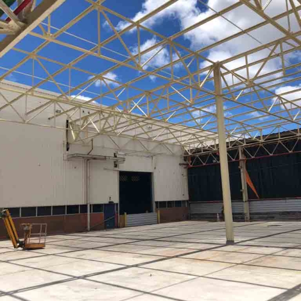 Ampliação do prédio do Bodyshop Fachada Norte – FORD Company Ltda.